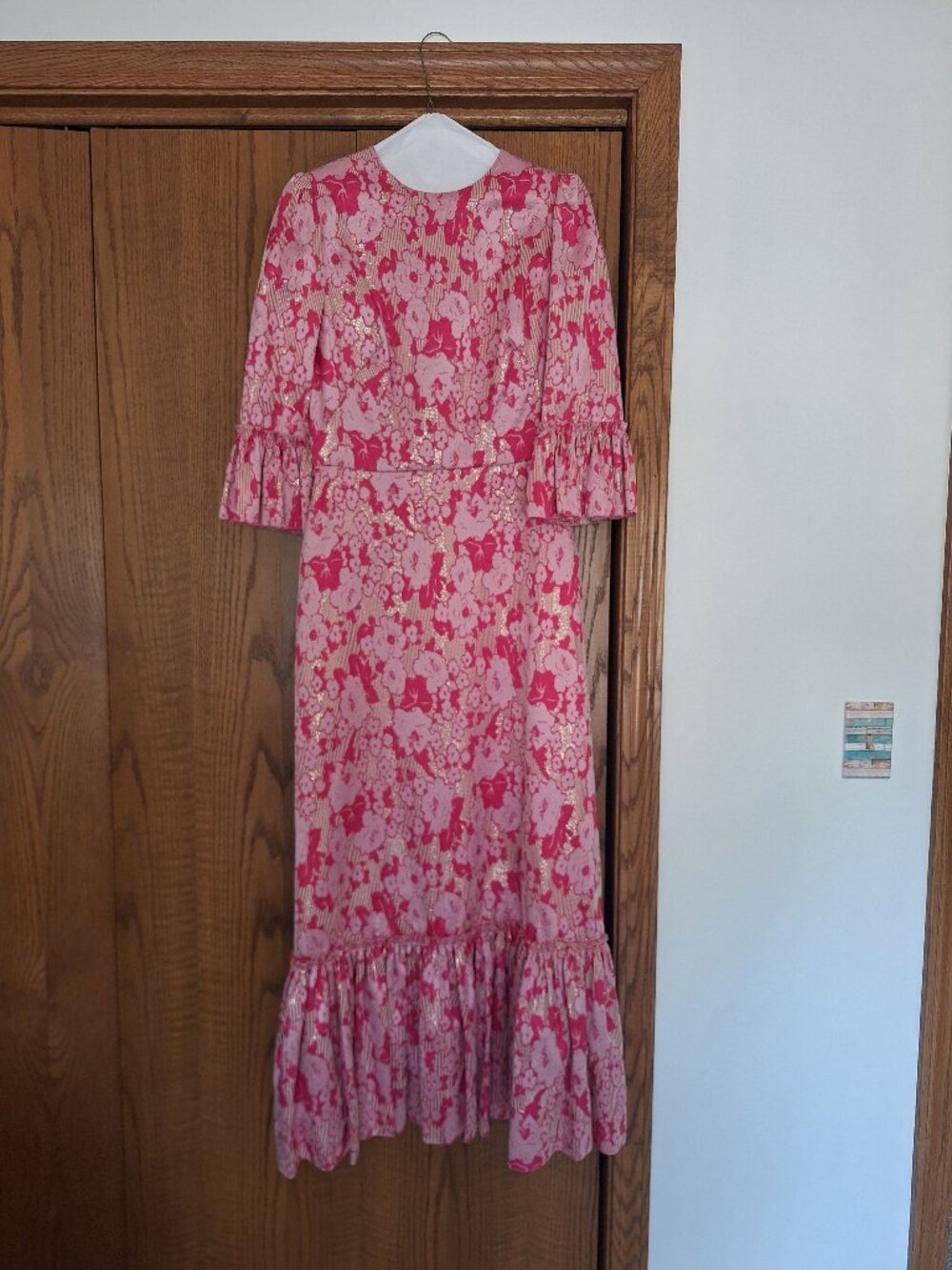 The Vampire's Wife Pink Maxi Dress